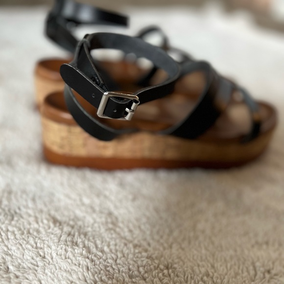 ☀️ Bohme Bamboo Platform Sandals - Picture 3 of 5